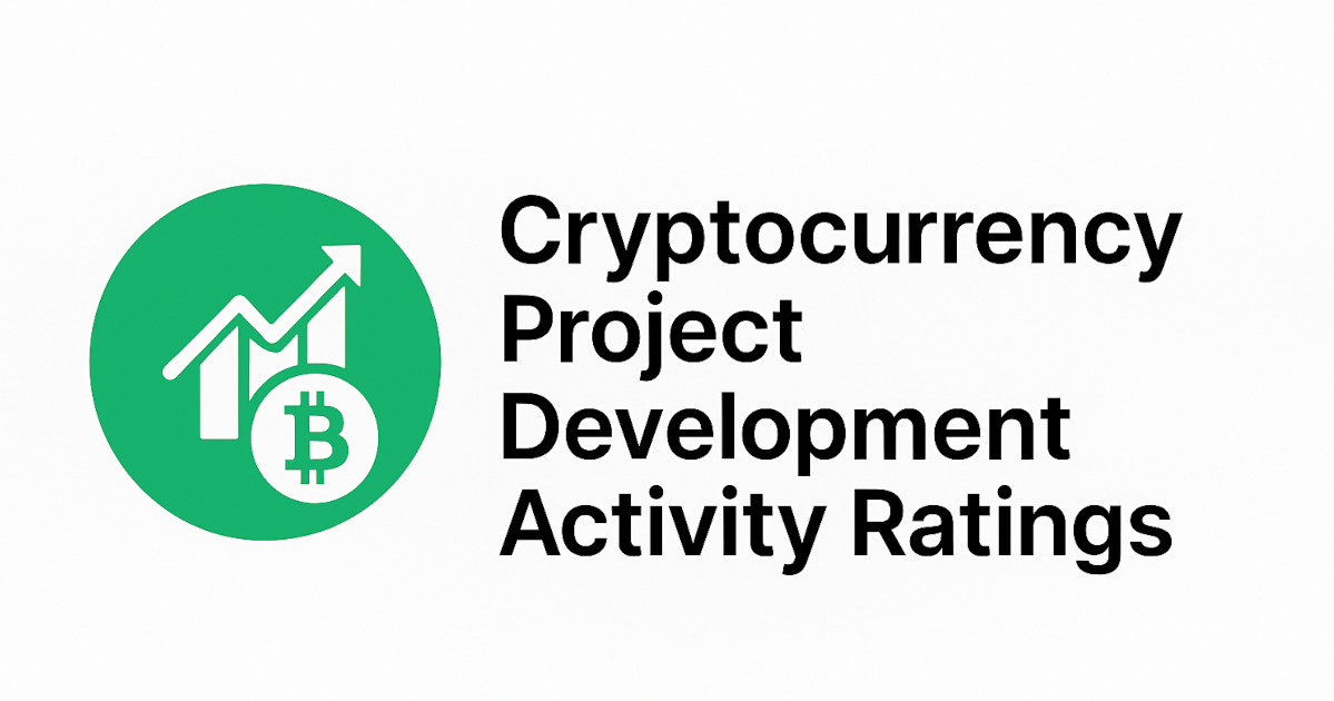 Cryptocurrency Project Development Activity Ratings