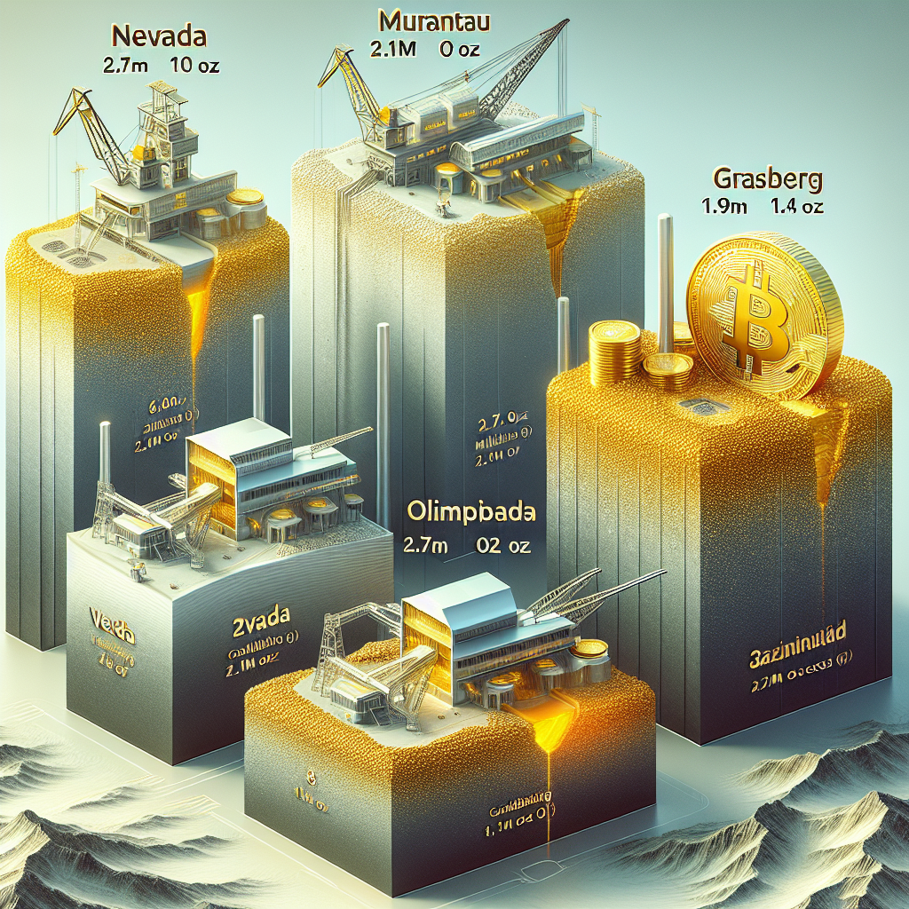 Top Gold Mines of 2024: Nevada Gold Mines and Muruntau Lead With 2.7M oz