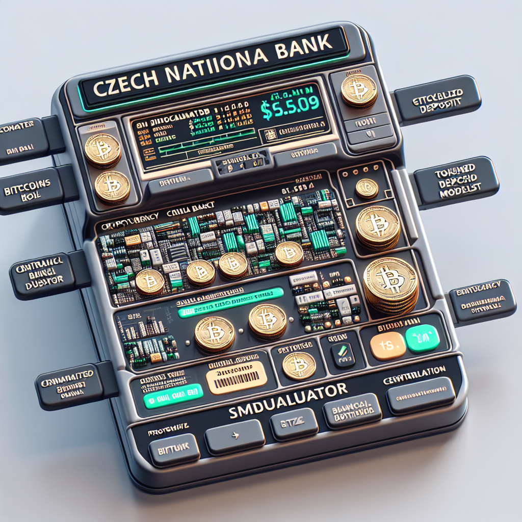 Czech National Bank Pilots $1M Crypto Portfolio With Bitcoin and Tokenized Deposit